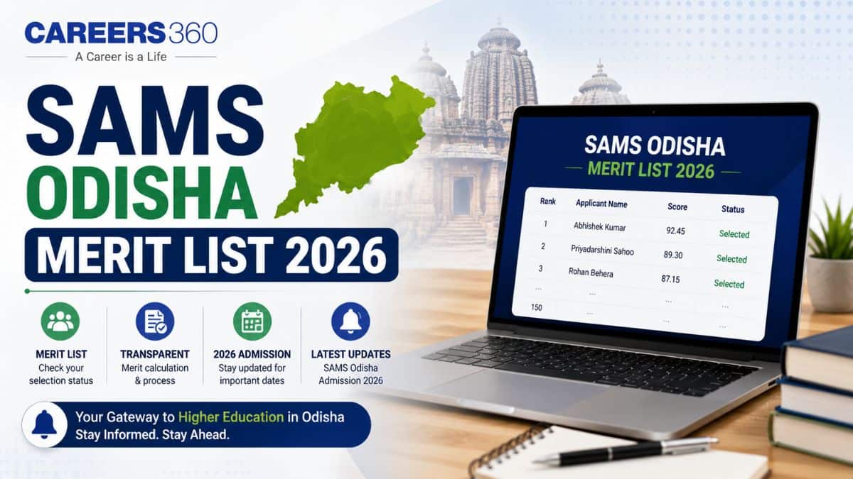 SAMS Odisha +3 Merit List 2026 (Out): Download Odisha Merit List PDF